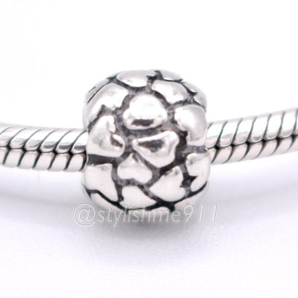 Authentic PANDORA Lotsa Love Charm - Picture 1 of 11